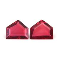 0.92&nbsp;Ct.Tw.Total Carat Weight Ruby Pair from Mozambique Video