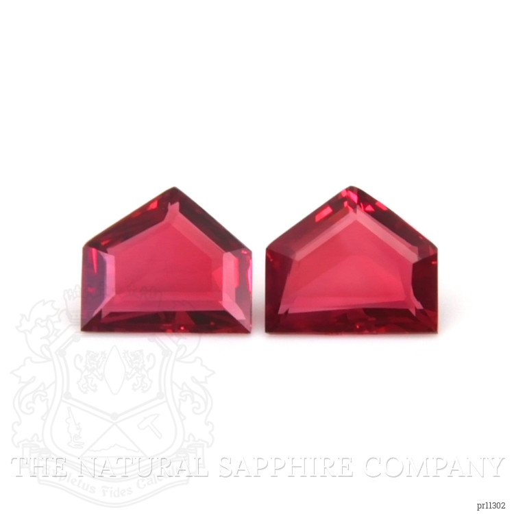 0.92 Ct.Tw. Ruby Pair from Mozambique