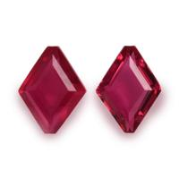 0.91&nbsp;Ct.Tw.Total Carat Weight Ruby Pair from Mozambique Video