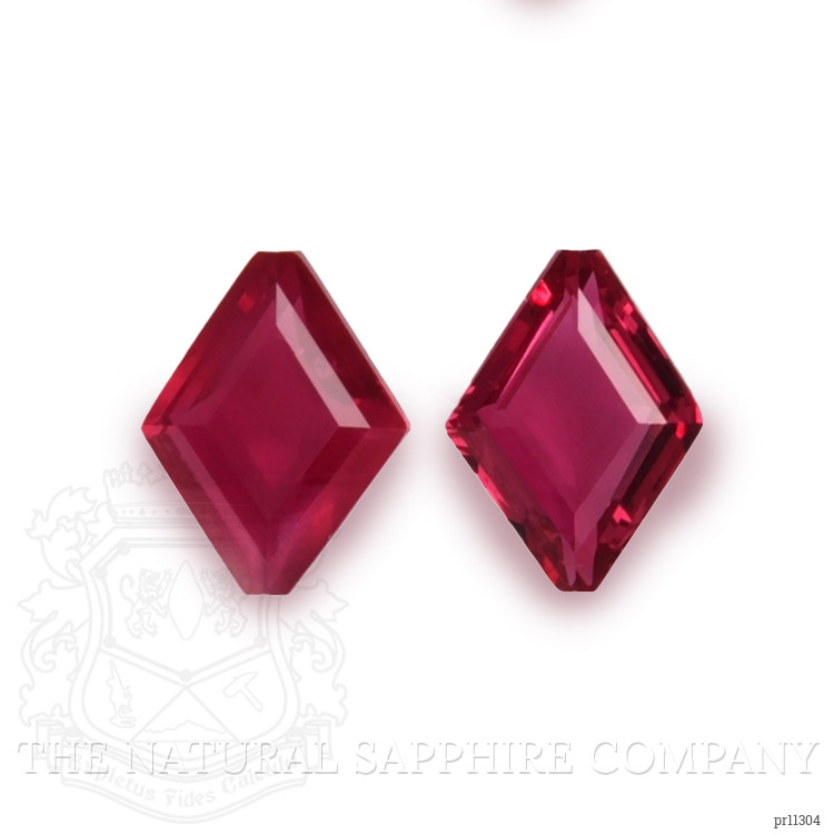 0.91 Ct.Tw. Ruby Pair from Mozambique