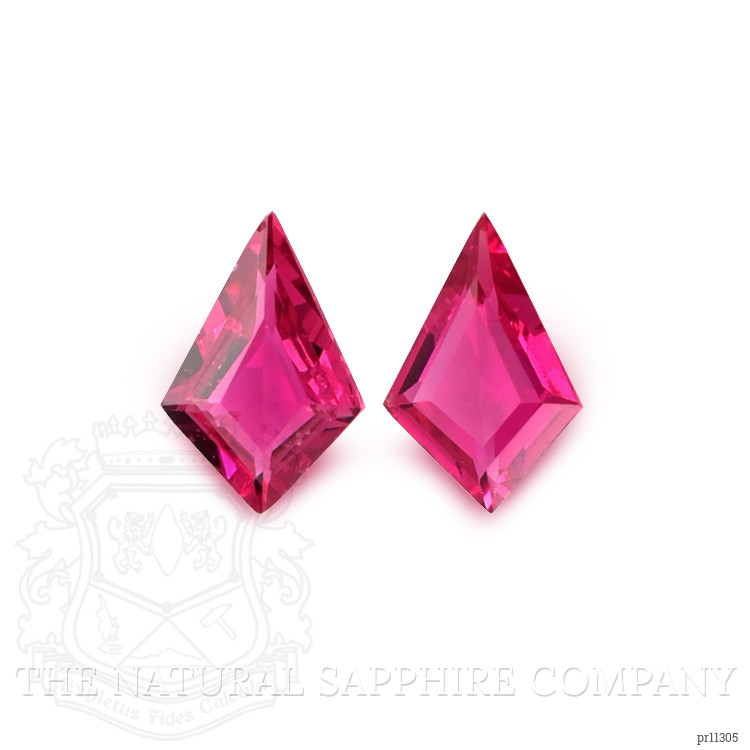 0.49 Ct.Tw. Ruby Pair from Mozambique