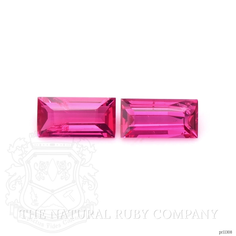 0.47 Ct.Tw. Ruby Pair from Mozambique