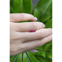 0.47 Ct.Tw.Total Carat Weight Ruby Pair from Mozambique Life Style