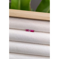 0.47 Ct.Tw.Total Carat Weight Ruby Pair from Mozambique Life Style