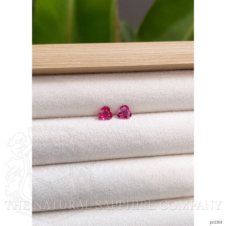 0.92 Ct.Tw. Ruby Pair from Mozambique