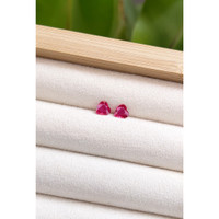 0.75&nbsp;Ct.Tw.Total Carat Weight Ruby Pair from Mozambique Life Style