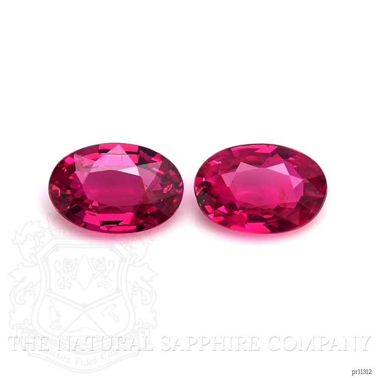 0.94 Ct.Tw. Ruby Pair from Mozambique