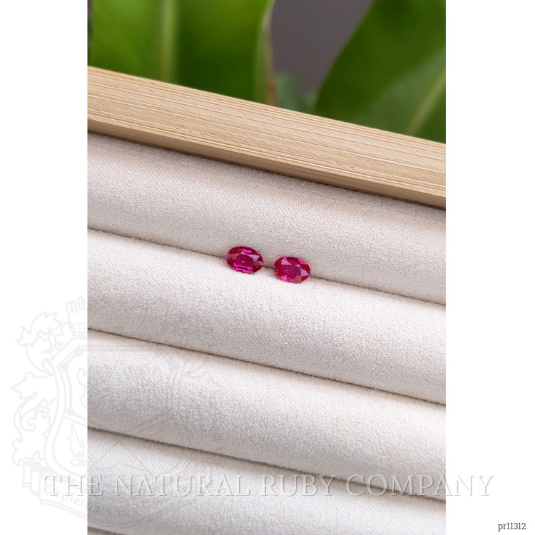 0.94 Ct.Tw. Ruby Pair from Mozambique