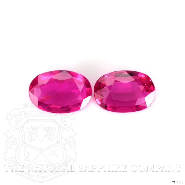 0.83 Ct.Tw. Ruby Pair from Mozambique