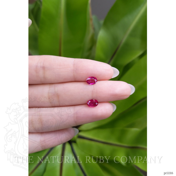 1.43 Ct.Tw. Ruby Pair from Mozambique