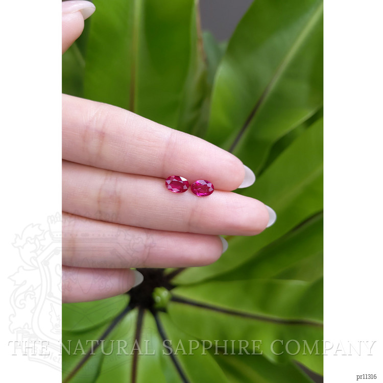 1.43 Ct.Tw. Ruby Pair from Mozambique