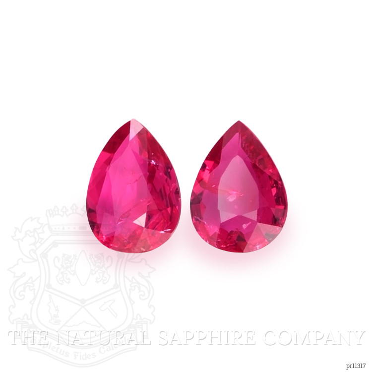 1.20 Ct.Tw. Ruby Pair from Mozambique