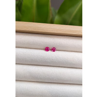 0.61&nbsp;Ct.Tw.Total Carat Weight Ruby Pair from Mozambique Life Style
