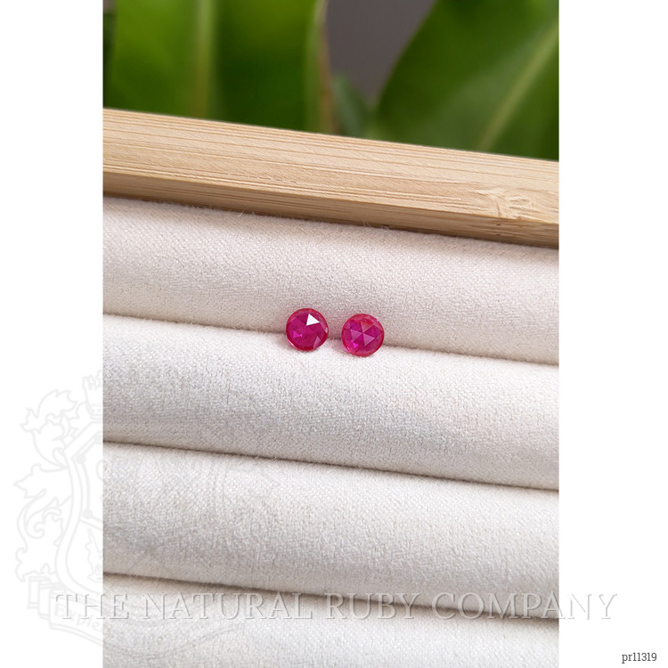 1.22 Ct.Tw. Ruby Pair from Mozambique