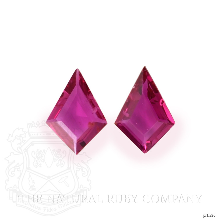 0.76 Ct.Tw. Ruby Pair from Mozambique
