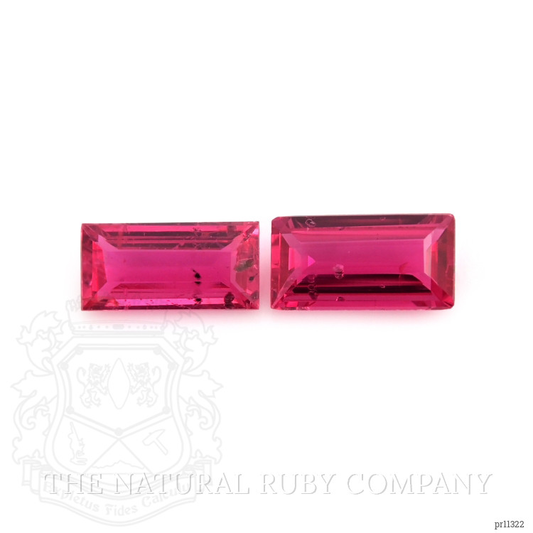 0.72 Ct.Tw. Ruby Pair from Mozambique