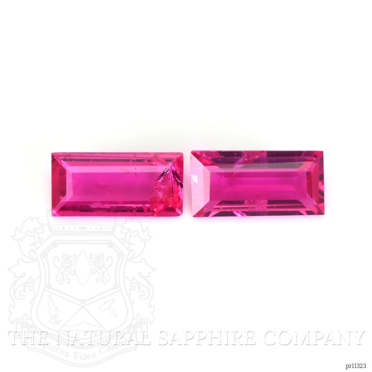 0.62 Ct.Tw. Ruby Pair from Mozambique