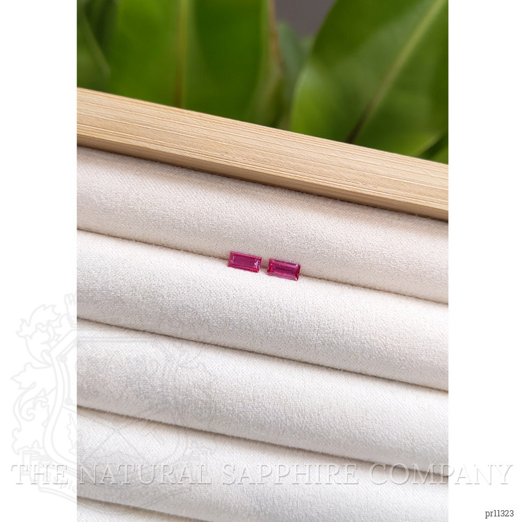 0.62 Ct.Tw. Ruby Pair from Mozambique