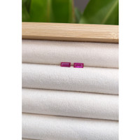 0.52&nbsp;Ct.Tw.Total Carat Weight Ruby Pair from Mozambique Life Style