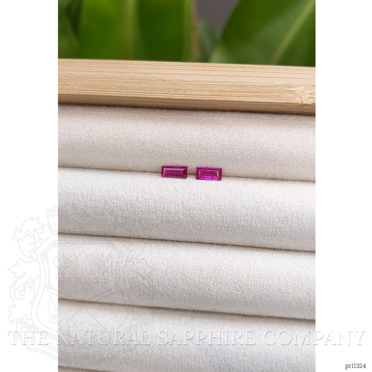 0.52 Ct.Tw. Ruby Pair from Mozambique