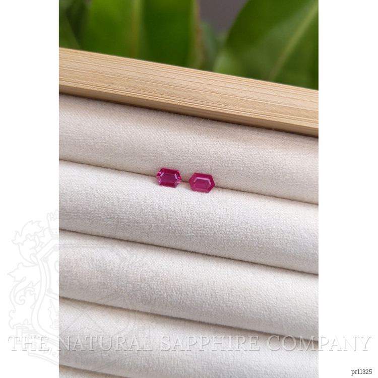 0.87 Ct.Tw. Ruby Pair from Mozambique