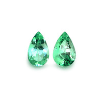 3.98 Ct.Tw.Total Carat Weight Emerald Pair from Colombia Video