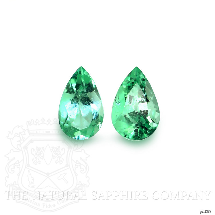 3.98 Ct.Tw. Emerald Pair from Colombia