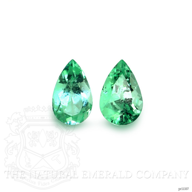 3.98 Ct.Tw. Emerald Pair from Colombia