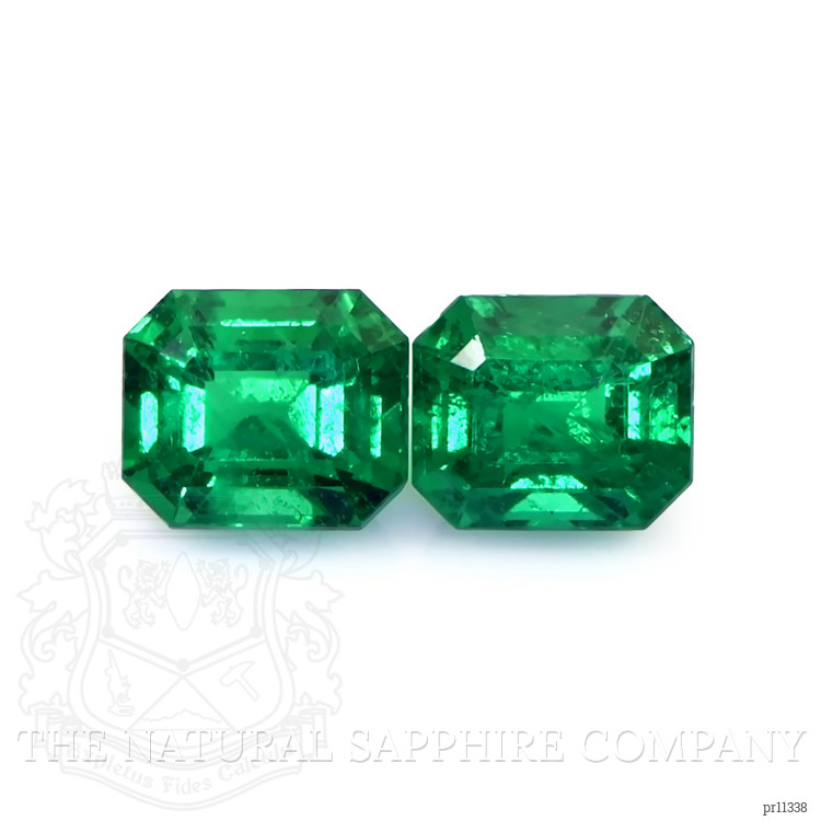 2.37 Ct.Tw. Emerald Pair from Zambia