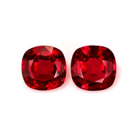 3.98 Ct.Tw.Total Carat Weight Ruby Pair from Mozambique Video