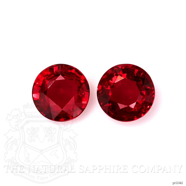 2.26 Ct.Tw. Ruby Pair from Mozambique