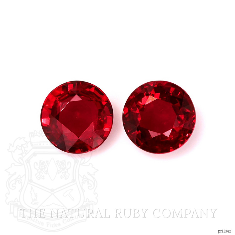 2.26 Ct.Tw. Ruby Pair from Mozambique