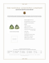 1.05 Ct.Tw.Total Carat Weight Alexandrite Pair from Ceylon (Sri Lanka) Scan Report