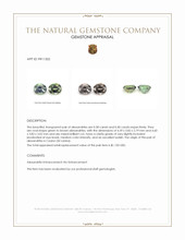 0.78 Ct.Tw.Total Carat Weight Alexandrite Pair from Ceylon (Sri Lanka) Appraisal