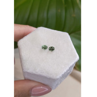 0.78&nbsp;Ct.Tw.Total Carat Weight Alexandrite Pair from Ceylon (Sri Lanka) Life Style