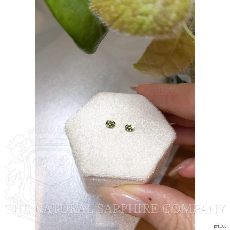 0.67 Ct.Tw. Alexandrite Pair from Ceylon (Sri Lanka)