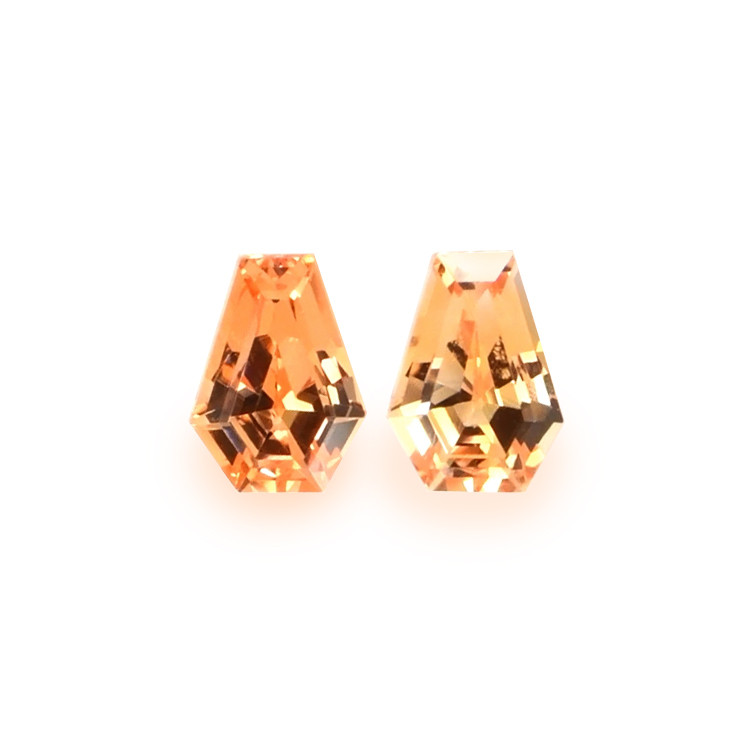 0.70 Ct.Tw. Spessartite Garnet Pair from Nigeria