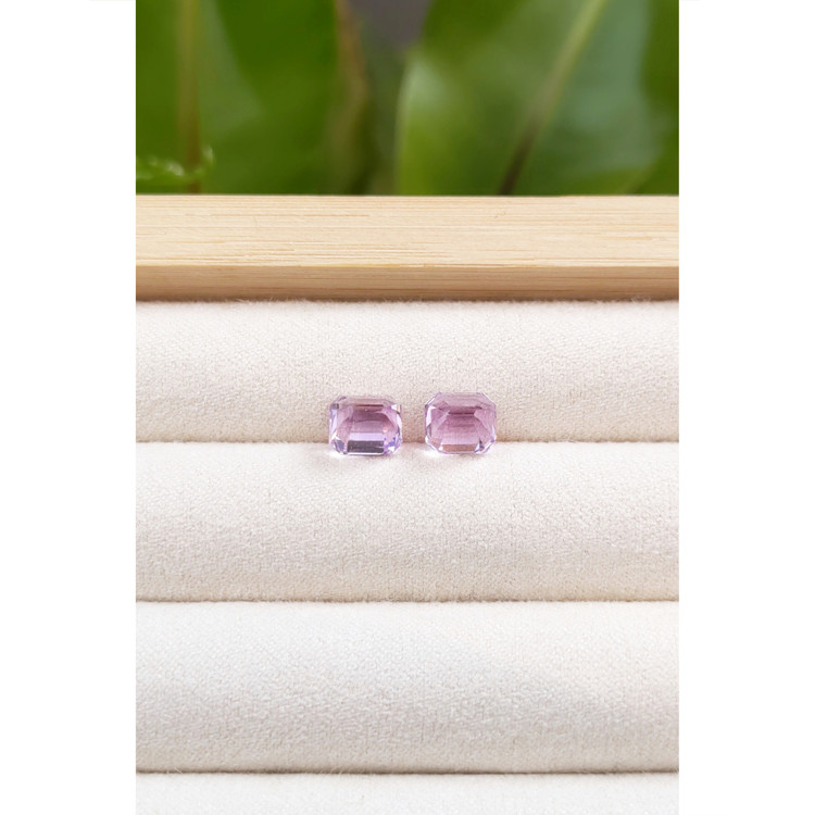 4.06 Ct.Tw. Kunzite Pair from Afghanistan