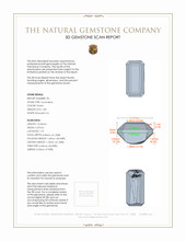 3.81&nbsp;Ct.Tw.Total Carat Weight Tourmaline Pair from Brazil 3 D Scan Report