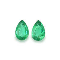 0.67 Ct.Tw.Total Carat Weight Emerald Pair from Zambia Video