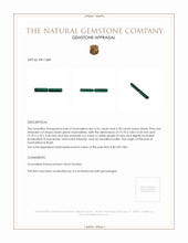 9.14&nbsp;Ct.Tw.Total Carat Weight Tourmaline Pair from Brazil Appraisal