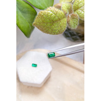 1.30 Ct.Tw.Total Carat Weight Emerald Pair from Afghanistan Life Style