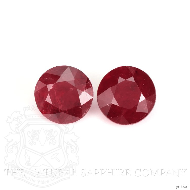 2.49 Ct.Tw. Ruby Pair from Mozambique