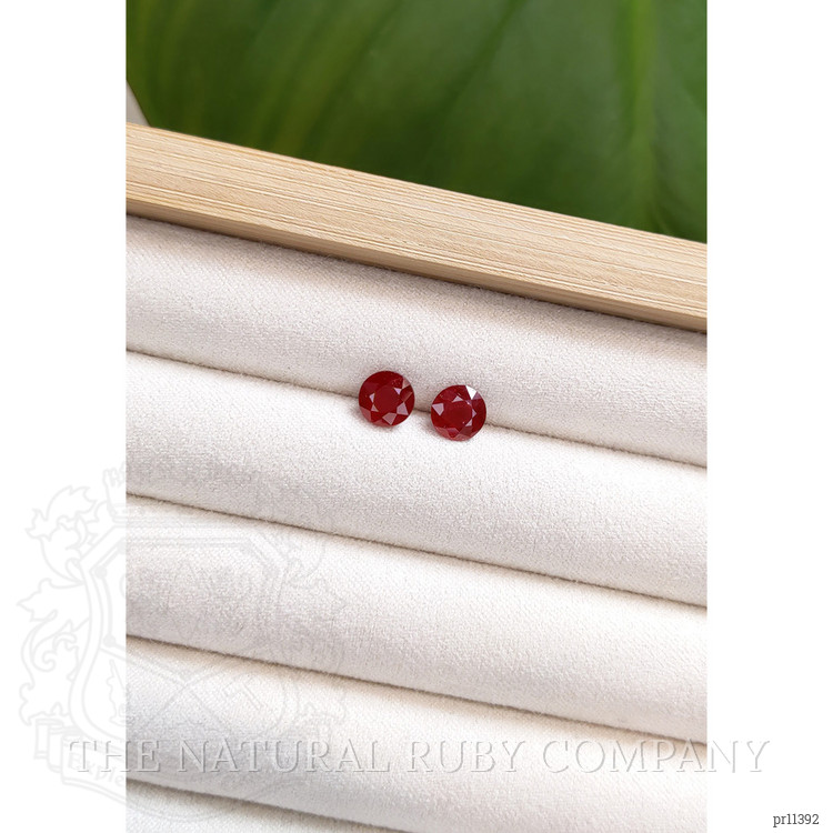 2.49 Ct.Tw. Ruby Pair from Mozambique