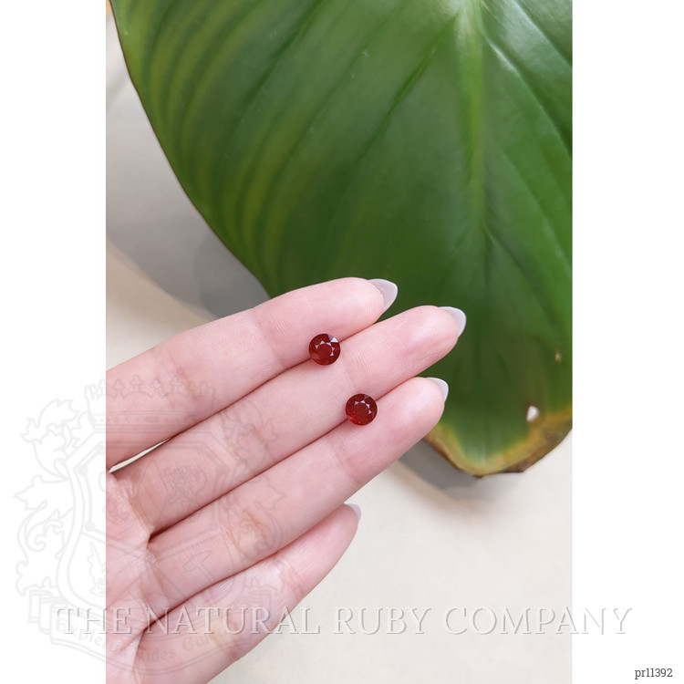 2.49 Ct.Tw. Ruby Pair from Mozambique