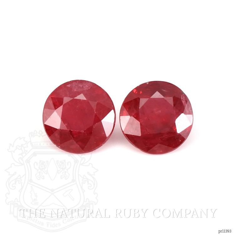 2.78 Ct.Tw. Ruby Pair from Mozambique