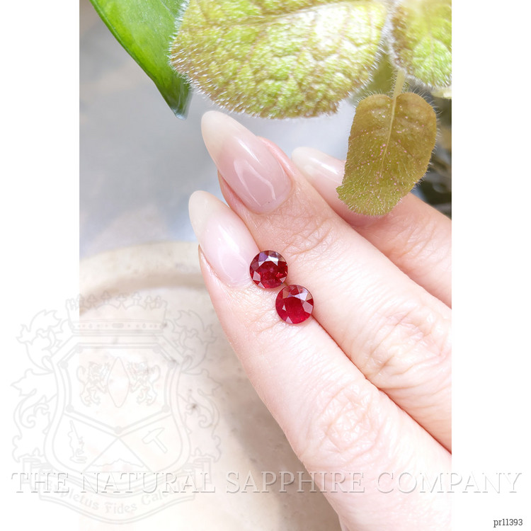 2.78 Ct.Tw. Ruby Pair from Mozambique