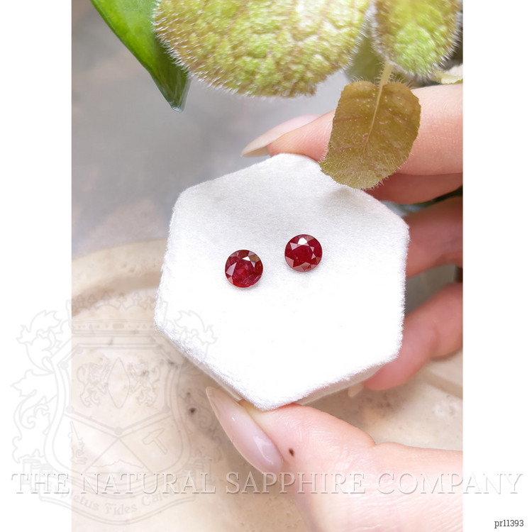 2.78 Ct.Tw. Ruby Pair from Mozambique