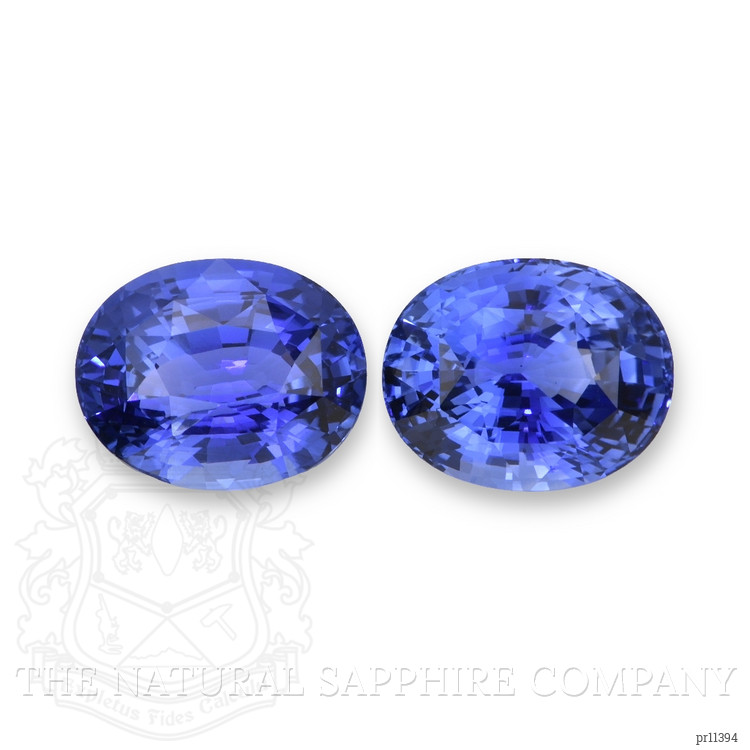 20.63 Ct.Tw. Blue Sapphire Pair from Ceylon (Sri Lanka)