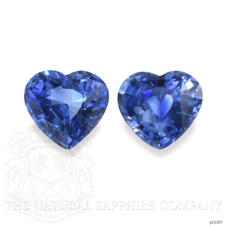 3.35 Ct.Tw. Blue Sapphire Pair from Ceylon (Sri Lanka)